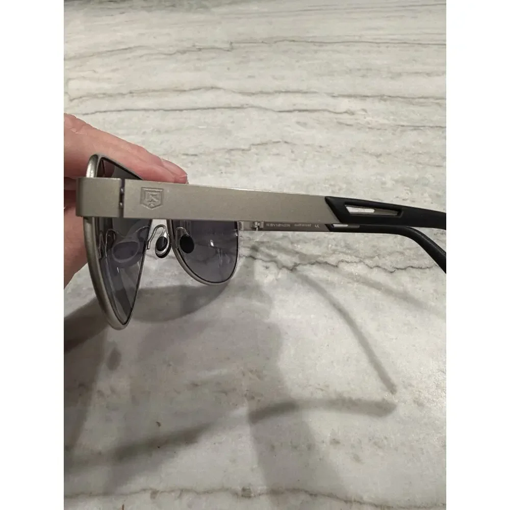 Revision RARE Alphawing Aviator Sunglasses Mens Aviator Style + Case